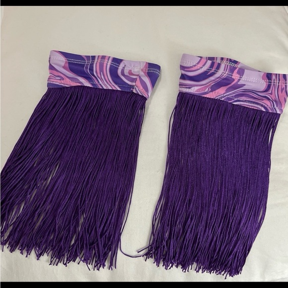 *SOLD* Swirly World Halter Bodysuit - Picture 5 of 8